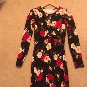 Floral mini dress